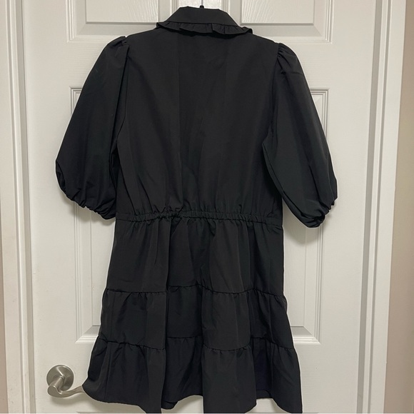 NWT ZARA Collar Mini Dress - Picture 9 of 9